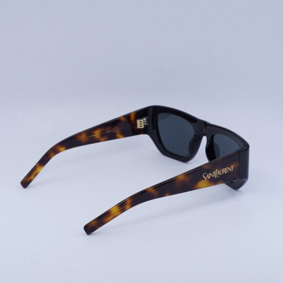 🕶️ New Saint Laurent SL740 004 Sunglasses - Black/Havana Frame - Picture 10 of 11